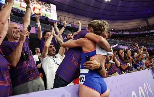 French athlete Alice Finot
