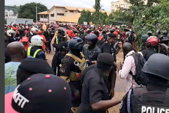 NDC supporters clash with Police