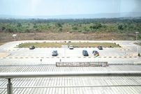 Ho Airport ,visitors car park and drop-off area {Image by Daily Graphic}