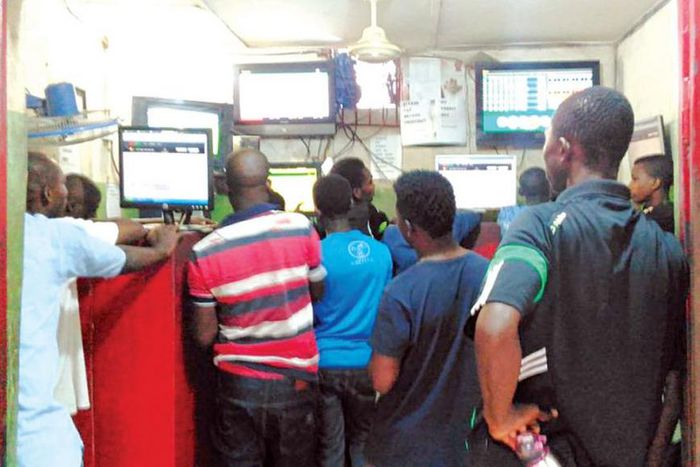 A sports betting shop (image used for illustration) [Guardian]