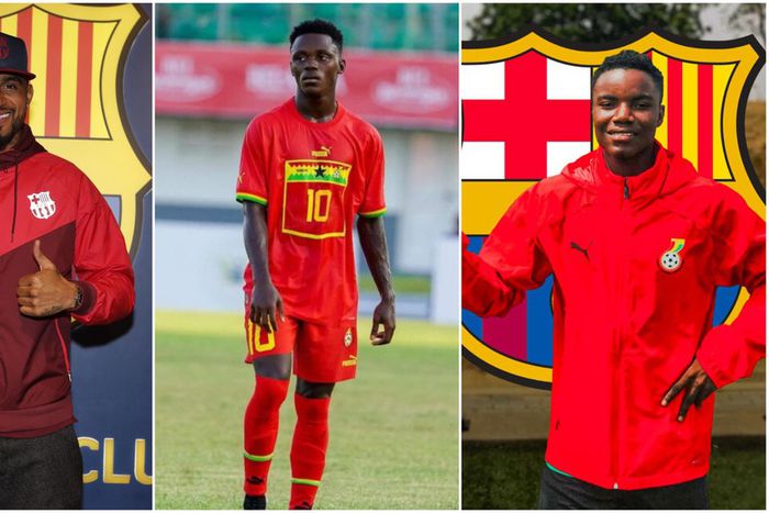 Ghanaian footballers who signed for Barcelona