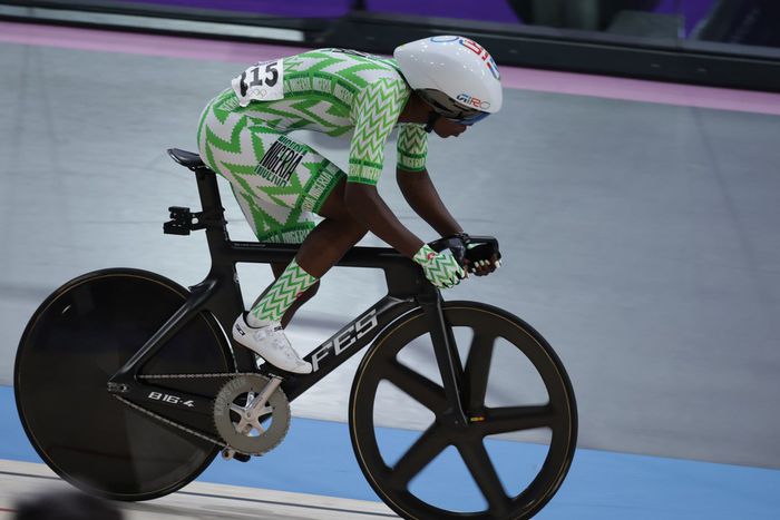 Nigerian cyclist Ese Ukpeseraye forced to borrow bicycle  to compete at Olympics