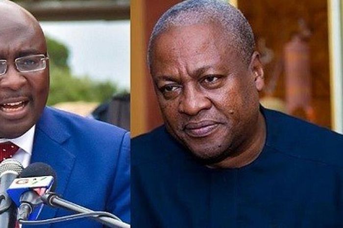 Dr Mahamudu Bawumia and John Mahama