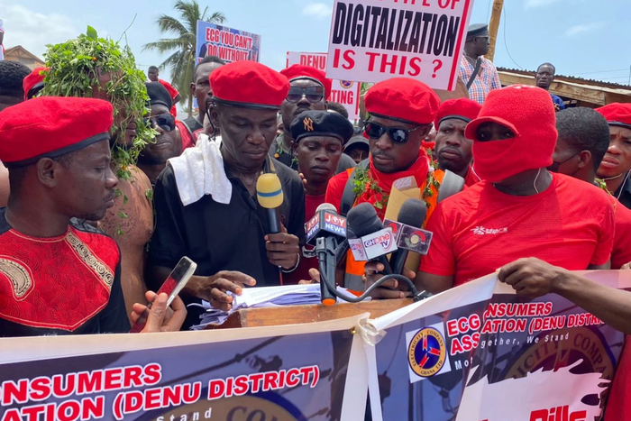 Ketu South residents hold protest over outrageous electricity bills