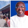 Dr. Mahamudu Bawumia hops on trotro
