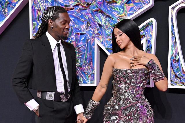 Offset and Cardi B attend the 2023 MTV Video Music Awards on September 12, 2023, in Newark, New Jersey.Axelle/Bauer-Griffin/FilmMagic