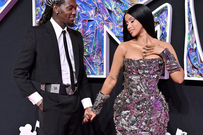 Offset and Cardi B attend the 2023 MTV Video Music Awards on September 12, 2023, in Newark, New Jersey.Axelle/Bauer-Griffin/FilmMagic