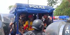 Police arrest 42 Democracy Hub protesters, declare Barker-Vormawor wanted