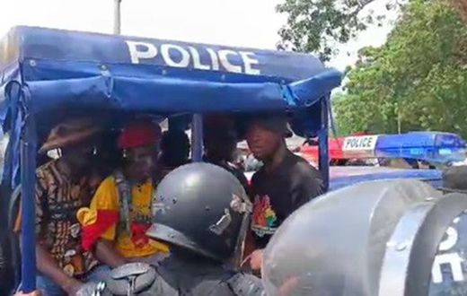 Police arrest 42 Democracy Hub protesters, declare Barker-Vormawor wanted