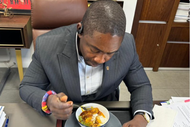Dr Okoe-Boye enjoying gob3