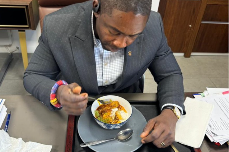 Dr Okoe-Boye enjoying gob3