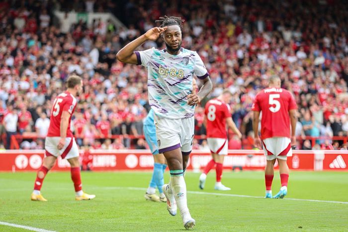 Semeneyo scores first Premier League goal of the season as Bournemouth hold Forest