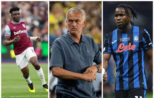 No Kudus or Lookman as Jose Mourniho names Africa’s top 2 best players