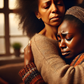 DALL·E-2024-09-11-100757-A-touching-scene-of-a-Black-woman-hugging-her-mother-while-in-tears