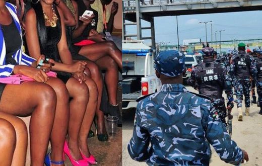 Lagos commercial sex workers report robbery incident to police, 2 suspects nabbed
