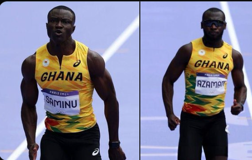 2024 Olympics: Azamati, Saminu fail to reach 100m final after finishing 9th and 7th