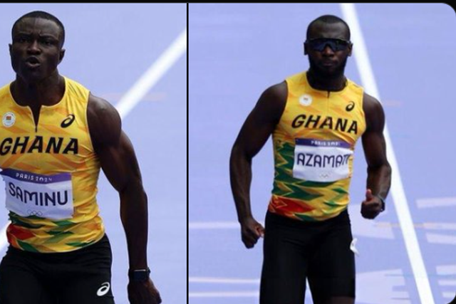 2024 Olympics: Azamati, Saminu fail to reach 100m final after finishing 9th and 7th