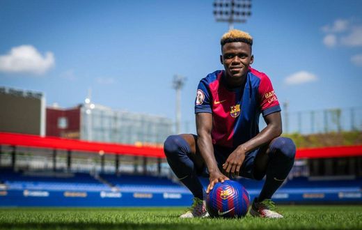 Barcelona's Abdul Aziz Issah: I’m a Lamine Yamal type of player