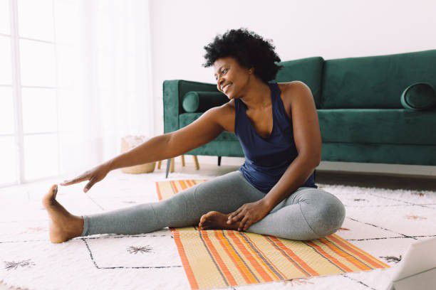 Focus on low-impact activities like postnatal yoga [iStock]