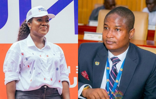 Akosua Manu of the NPP and Mohammed Abu Ramadan of the NDC