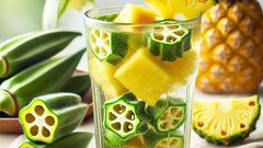 pineapple-and-okra-water