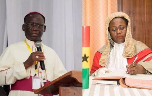 Most Rev Matthew Kwasi Gyamfi and Gertrude Torkornoo