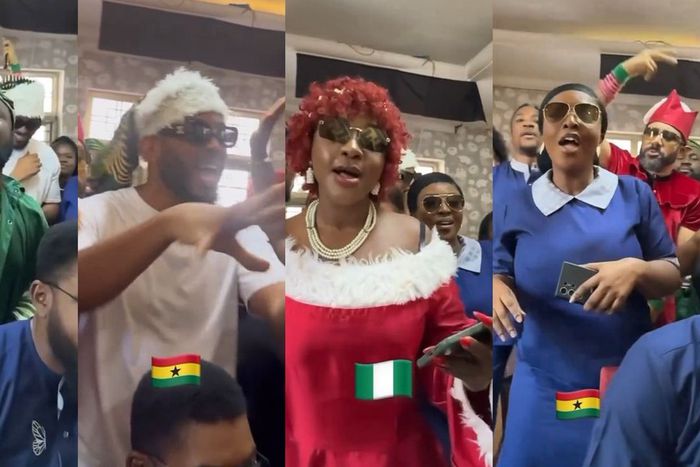 James Gardiner saves his country  as Ghana nearly loses Ghana Naija rap battle among actors