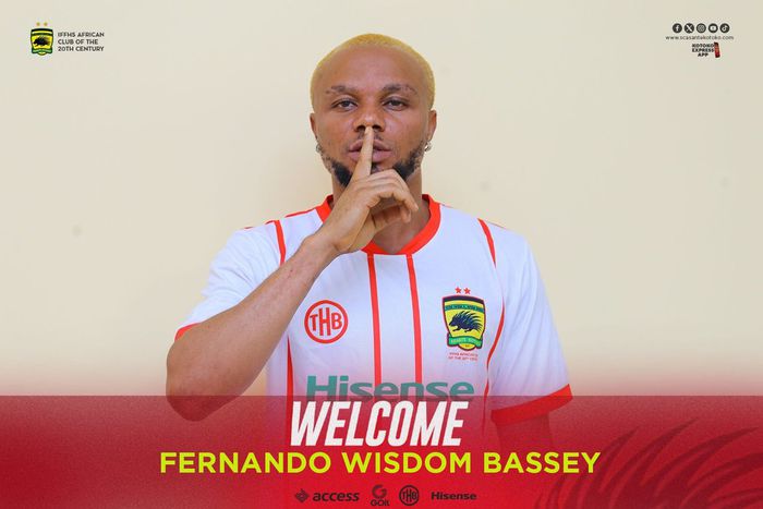 Fernando Bassey: Kotoko midfielder says he plays like Vinicius Jr and Mbappe