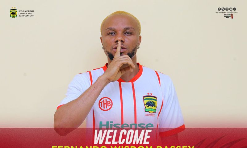 Fernando Bassey: Kotoko midfielder says he plays like Vinicius Jr and Mbappe