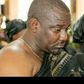 John Dumelo crying at mother's funeral
