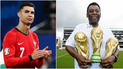 Brazilians gang up against Ronaldo for taking swipe at Pele’s 1,000 goals record