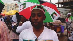Rex Omar supportig NDC during campaign