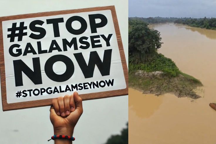 Online campaign #STOPGALAMSEYNOW gains momentum as Ghanaians unite against illegal mining