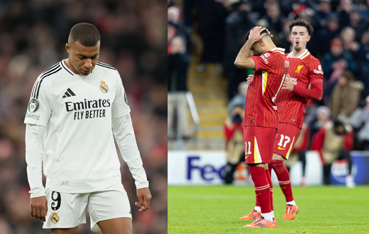UCL: Mbappe, Salah unlucky from the spot, night marked by disallowed goals and red cards