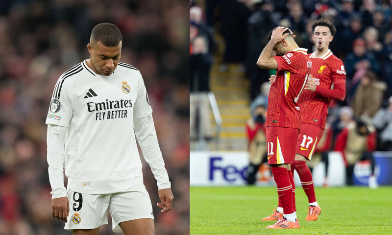 UCL: Mbappe, Salah unlucky from the spot, night marked by disallowed goals and red cards
