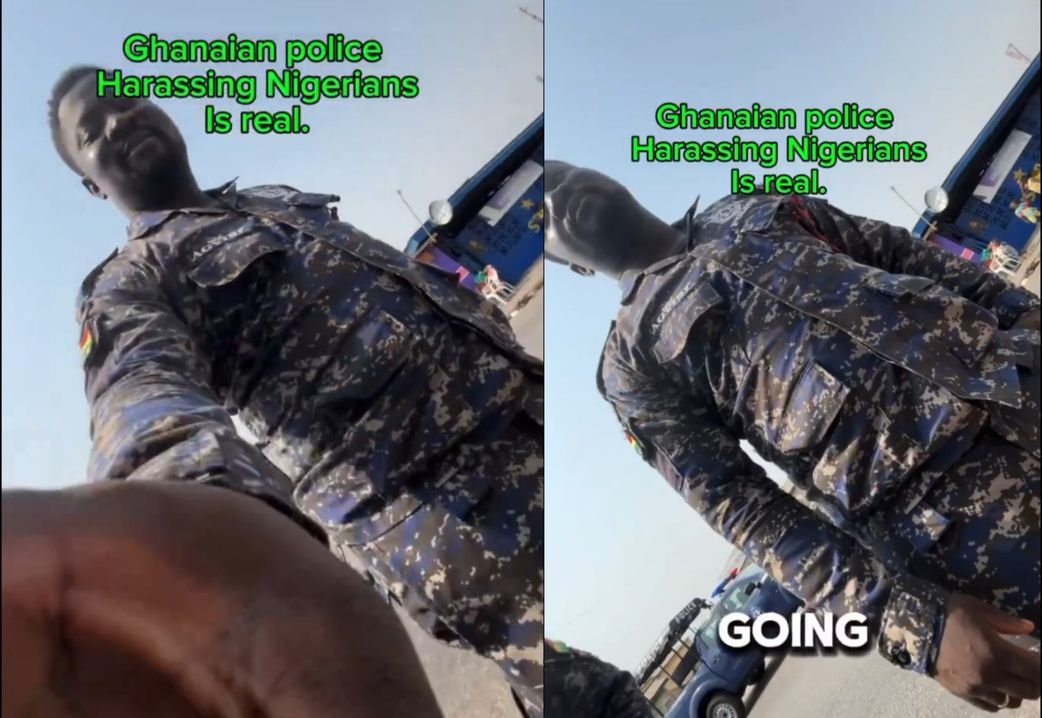 Nigerian man exposes alleged harassment by Ghana Police officers (Video)