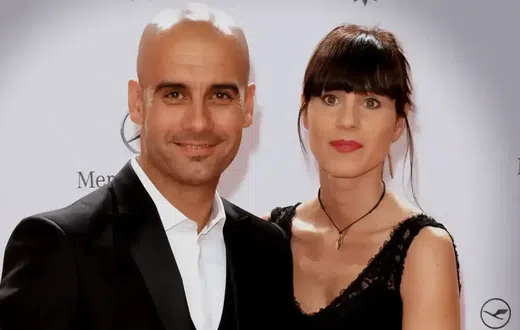 Pep Guardiola’s wife captured wearing wedding ring days after split from Man City boss
