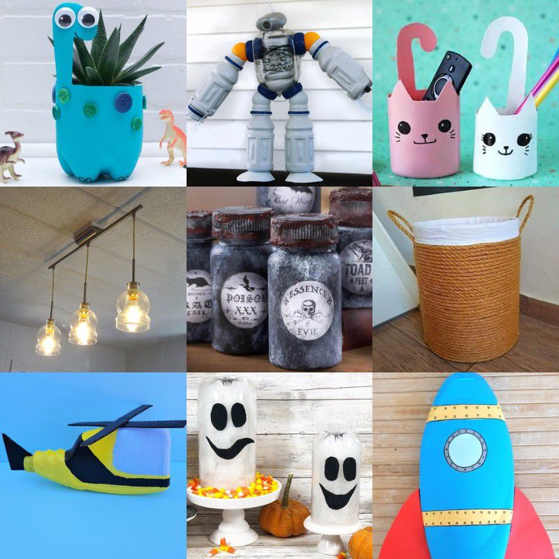 5 simple ideas to turn plastic waste into treasure