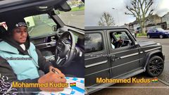 Kudus filmed driving 2025 G-Wagon worth GH₵2,323,728 days after court story (Video)