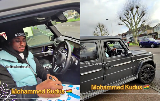 Kudus filmed driving 2025 G-Wagon worth GH₵2,323,728 days after court story (Video)