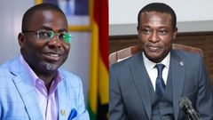 Charles Bissue and Kissi Agyebeng