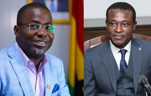 Charles Bissue and Kissi Agyebeng