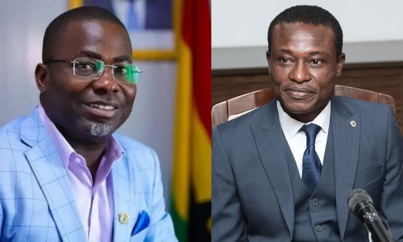 Charles Bissue and Kissi Agyebeng