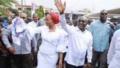 Dr Bawumia and Samira Bawumia