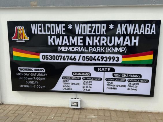 GTA denies replacing Akan and Ewe greetings with Ga inscription at Nkrumah Memorial Park