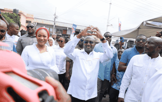 Dr Mahamudu Bawumia and Samira Bawumia