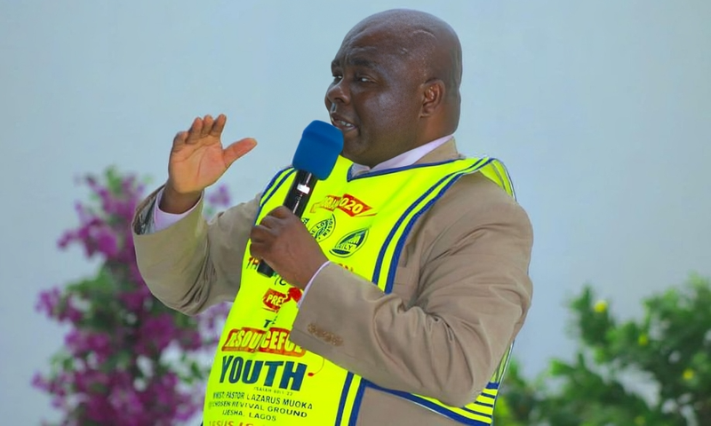 Pastor Lazarus Muoka, founder and General Overseer of The Lord's Chosen Charismatic Revival Movement. [Facebook]