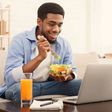 You shouldn't eat while watching a movie [iStock]