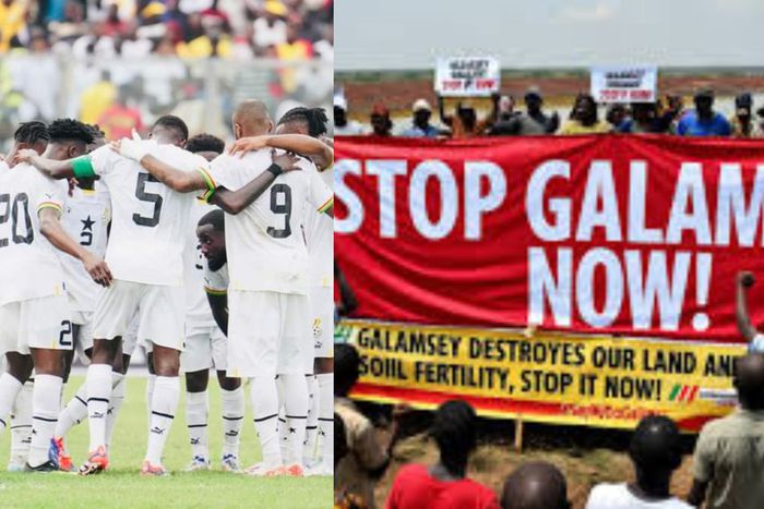 Ghanaians call on Black Stars to take a stand against galamsey during Sudan game