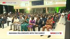 Ghanaian pastors give Mahama standing ovation after his LGBTQ remarks